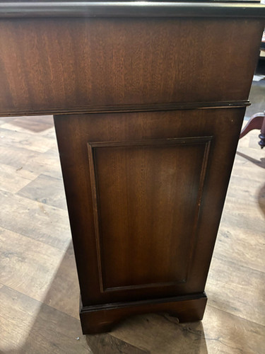 20th Century Mahogany Kneehole Desk