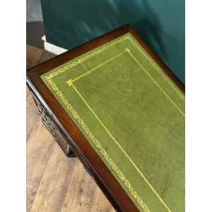 20th Century Mahogany Kneehole Desk