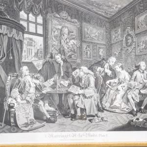 William Hogarth’s Marriage A La Mode