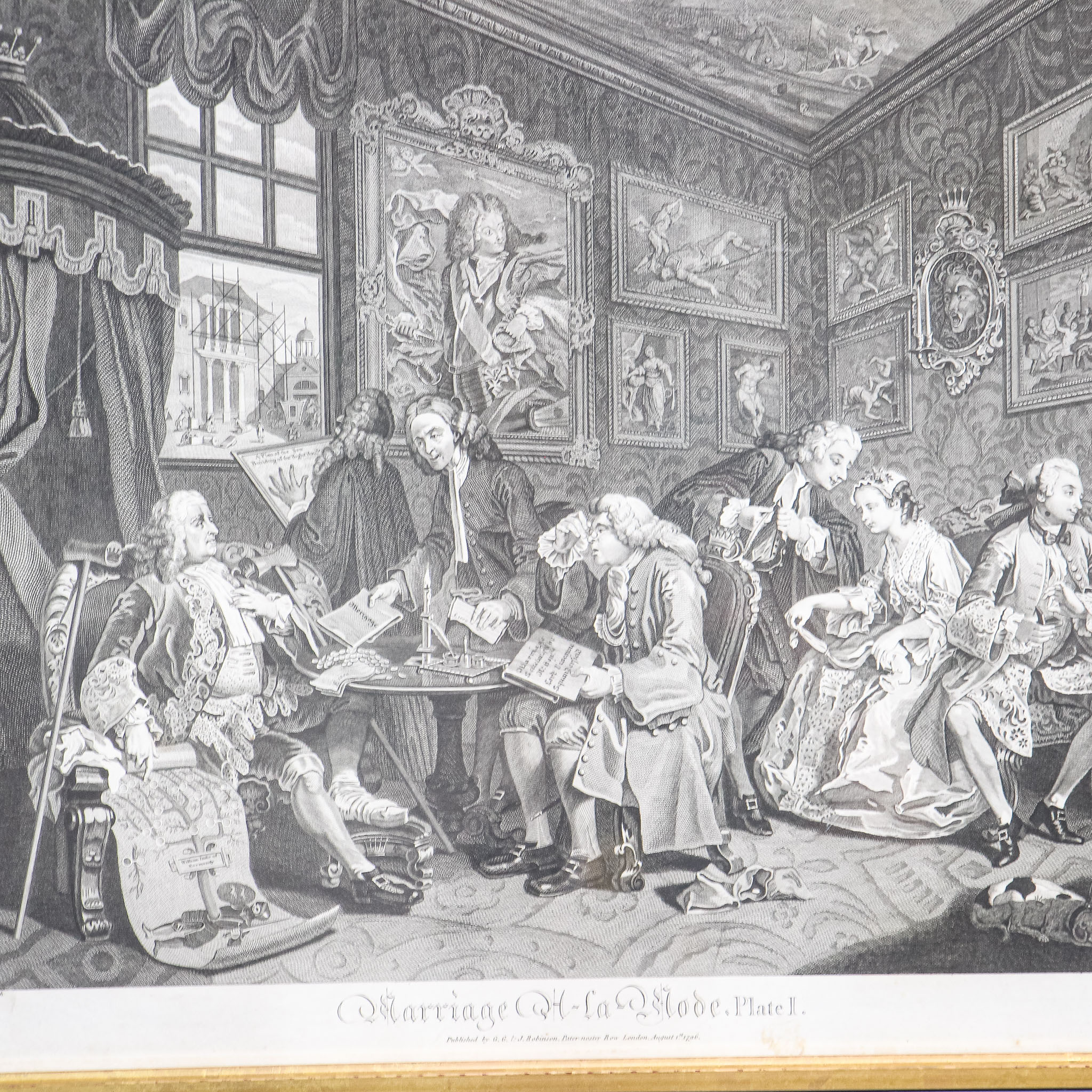 William Hogarth’s Marriage A La Mode