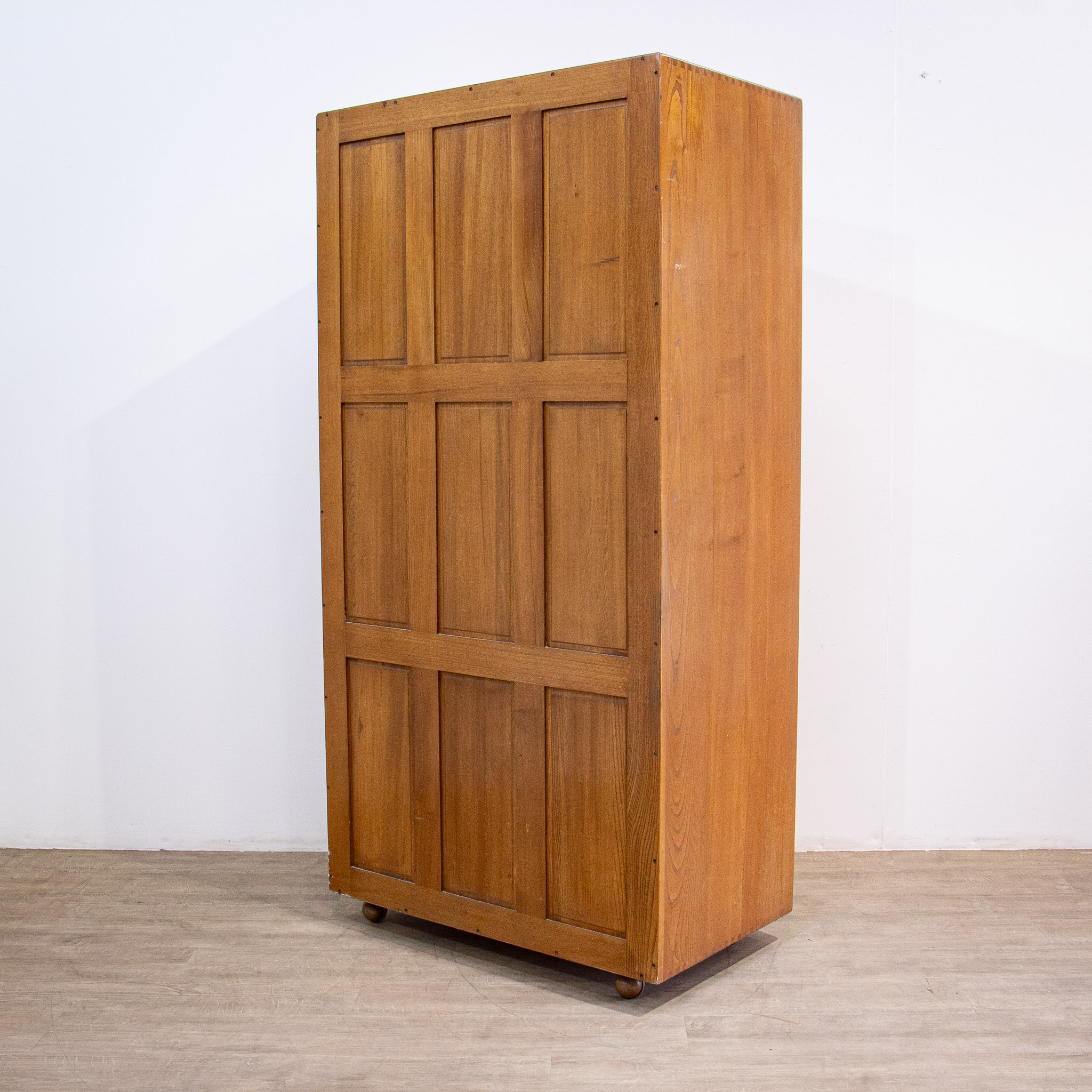 Mid Century Ercol Elm Wardrobe Model 407