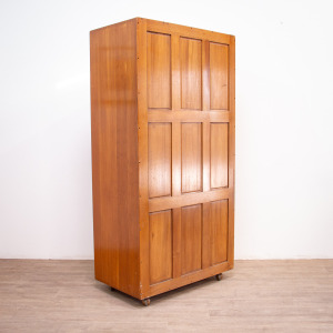 Mid Century Ercol Elm Wardrobe Model 407