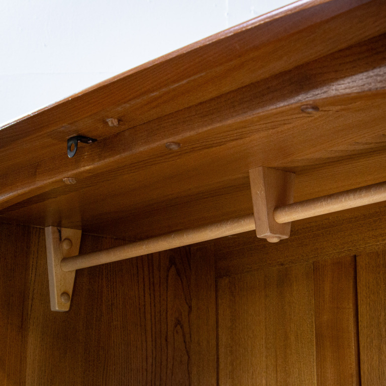 Mid Century Ercol Elm Wardrobe Model 407 - Image 5