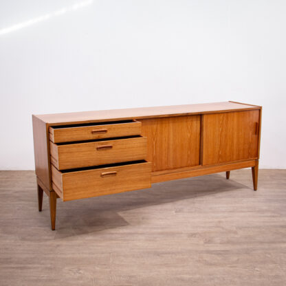 Long Mid Century Teak Sideboard - Image 2