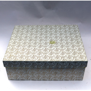 Unusual mid-century complete 50 years Marriage Champagne Glasses Boxed C.1950's