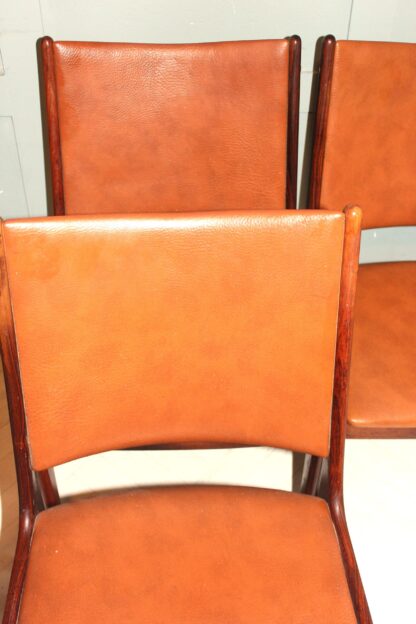 Scandinavian rosewood dining chairs - Image 10