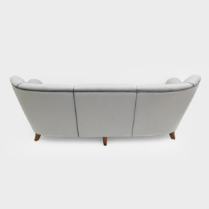Attributed Guglielmo Ulrich Art Deco Italian Velvet Sofa, 1940s