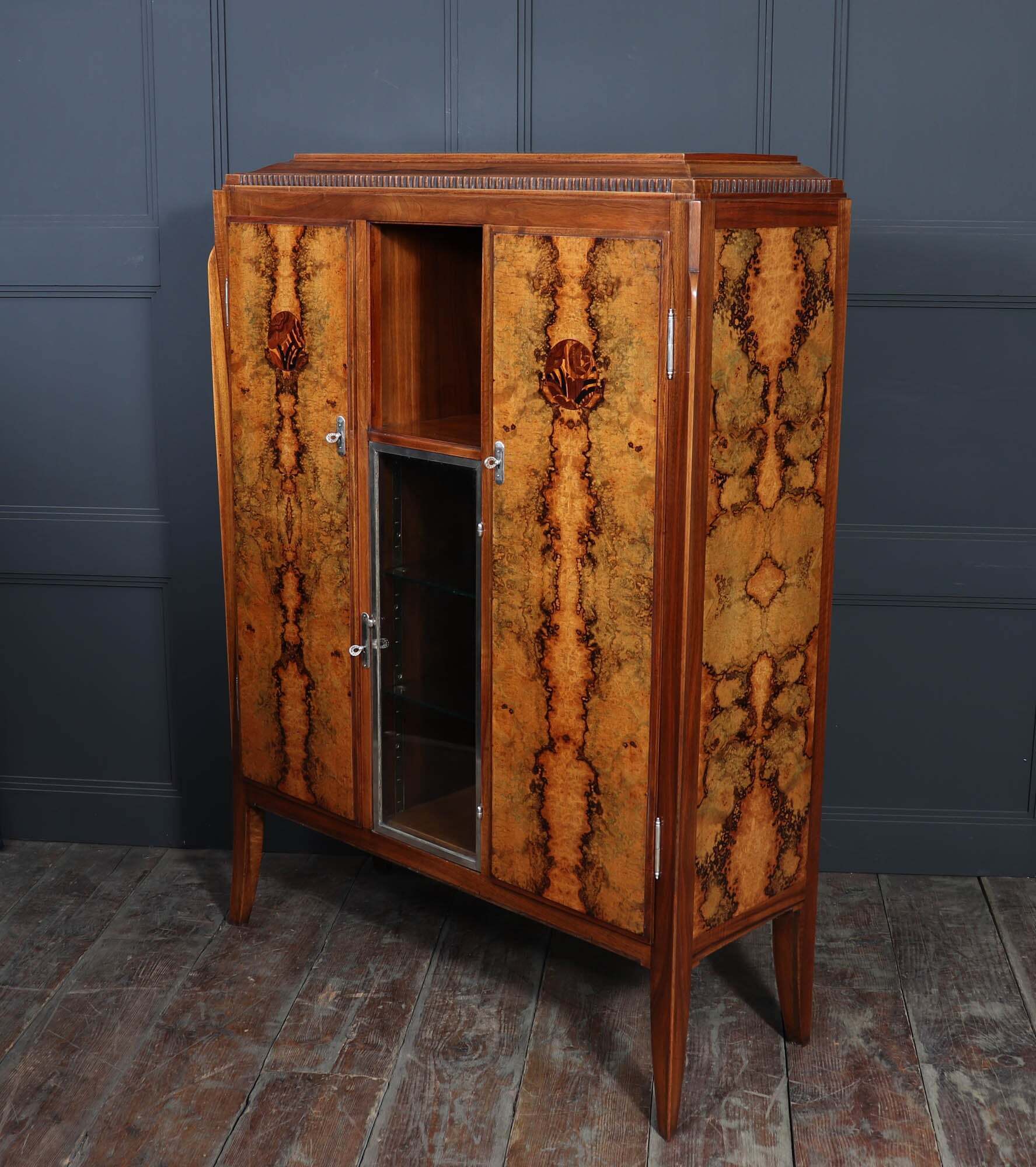 French Art Deco Cabinet By E Jacquemin