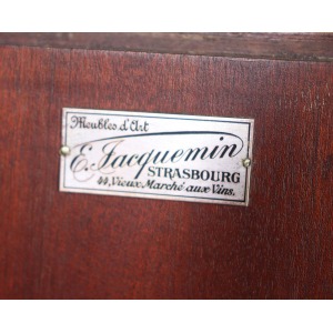 French Art Deco Cabinet By E Jacquemin