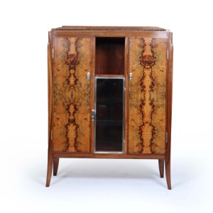 French Art Deco Cabinet By E Jacquemin