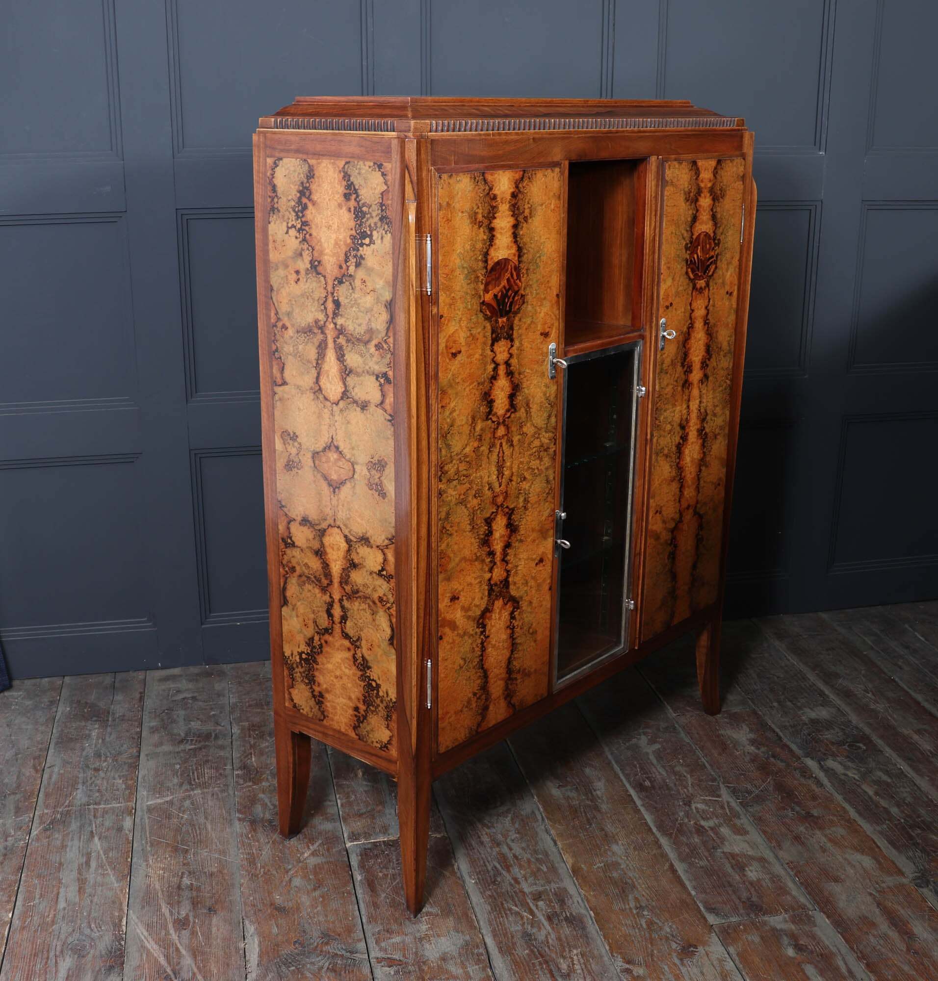 French Art Deco Cabinet By E Jacquemin