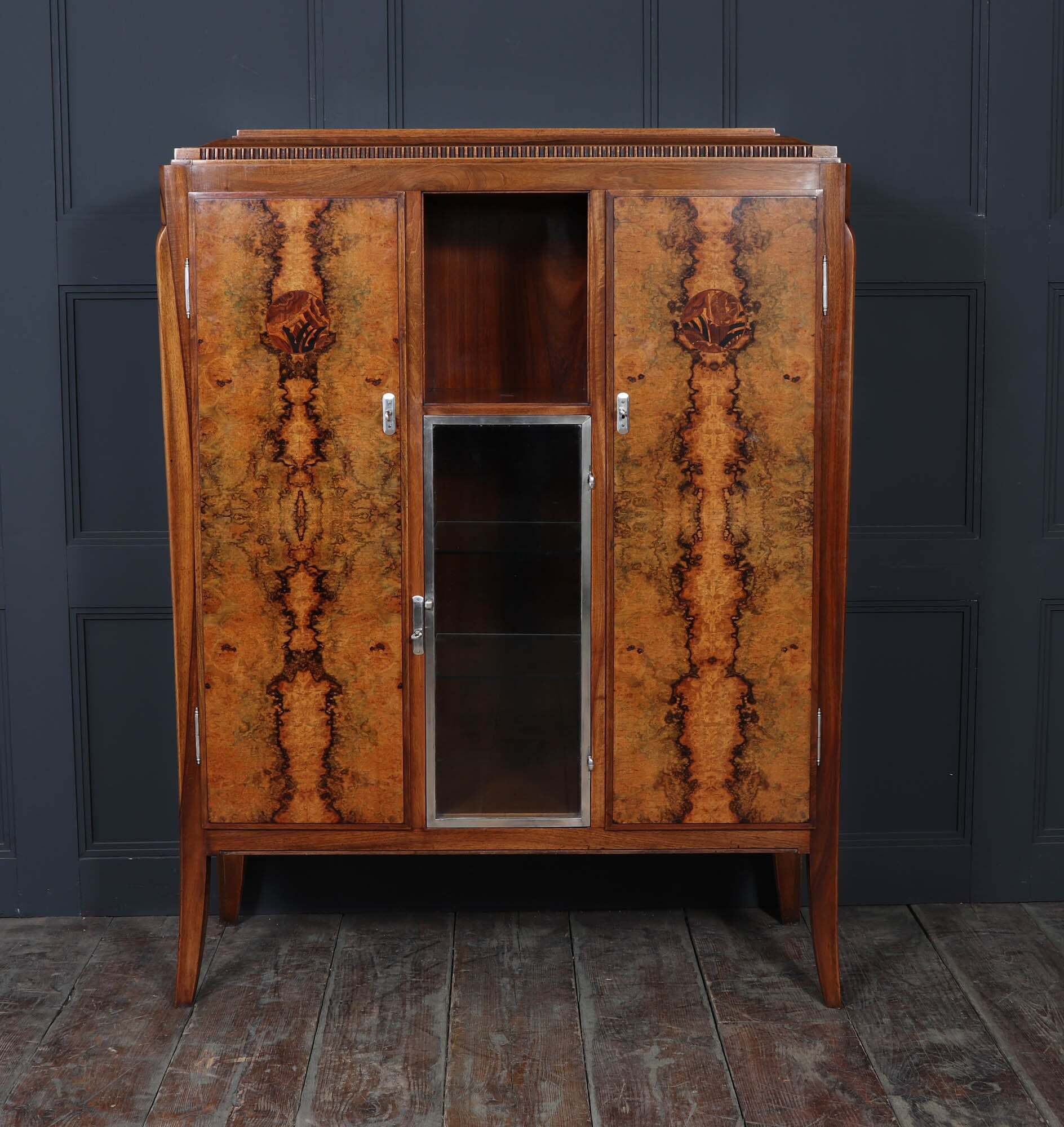 French Art Deco Cabinet By E Jacquemin