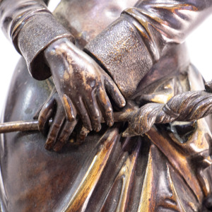 A Pair of Classical Bronze Figures