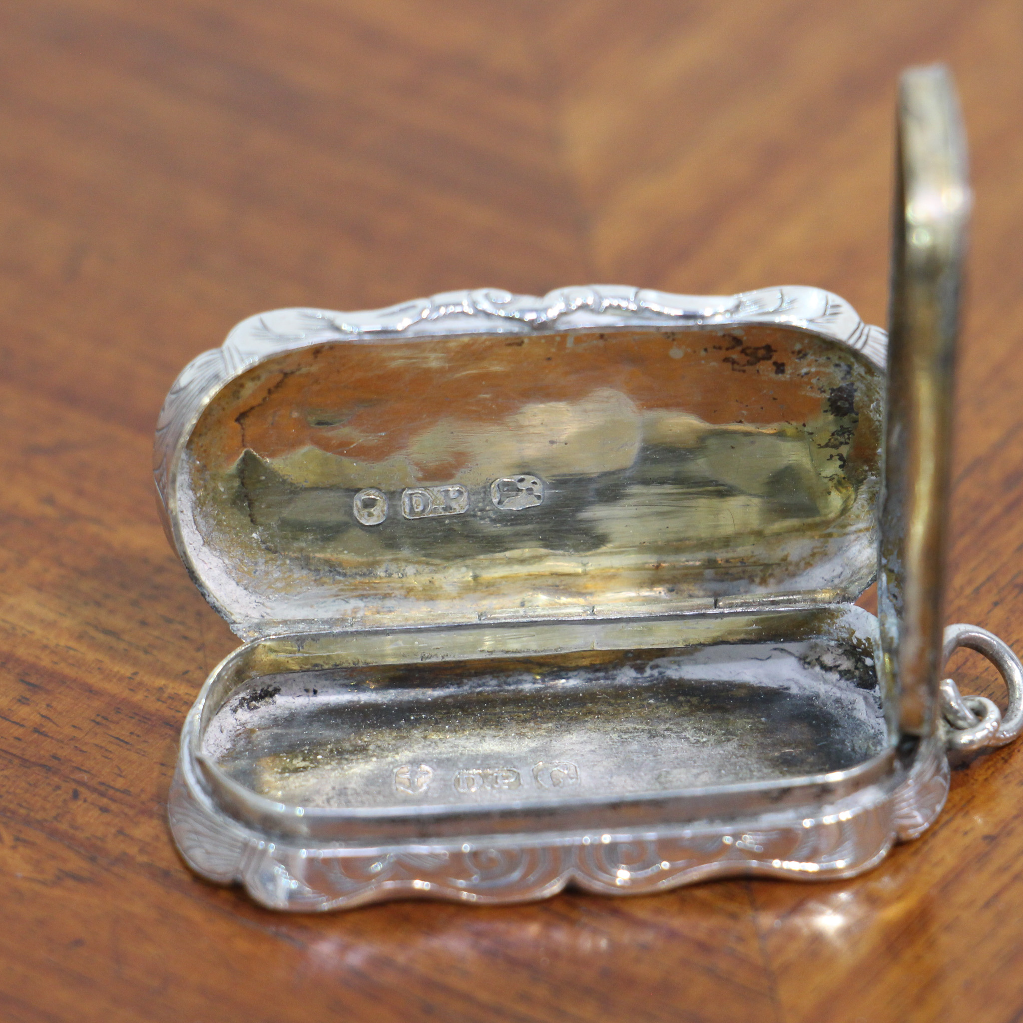 Early Victorian Silver Vinaigrette