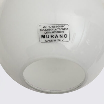 Large Sputnik Murano Glass and Brass Chandelier - Image 10