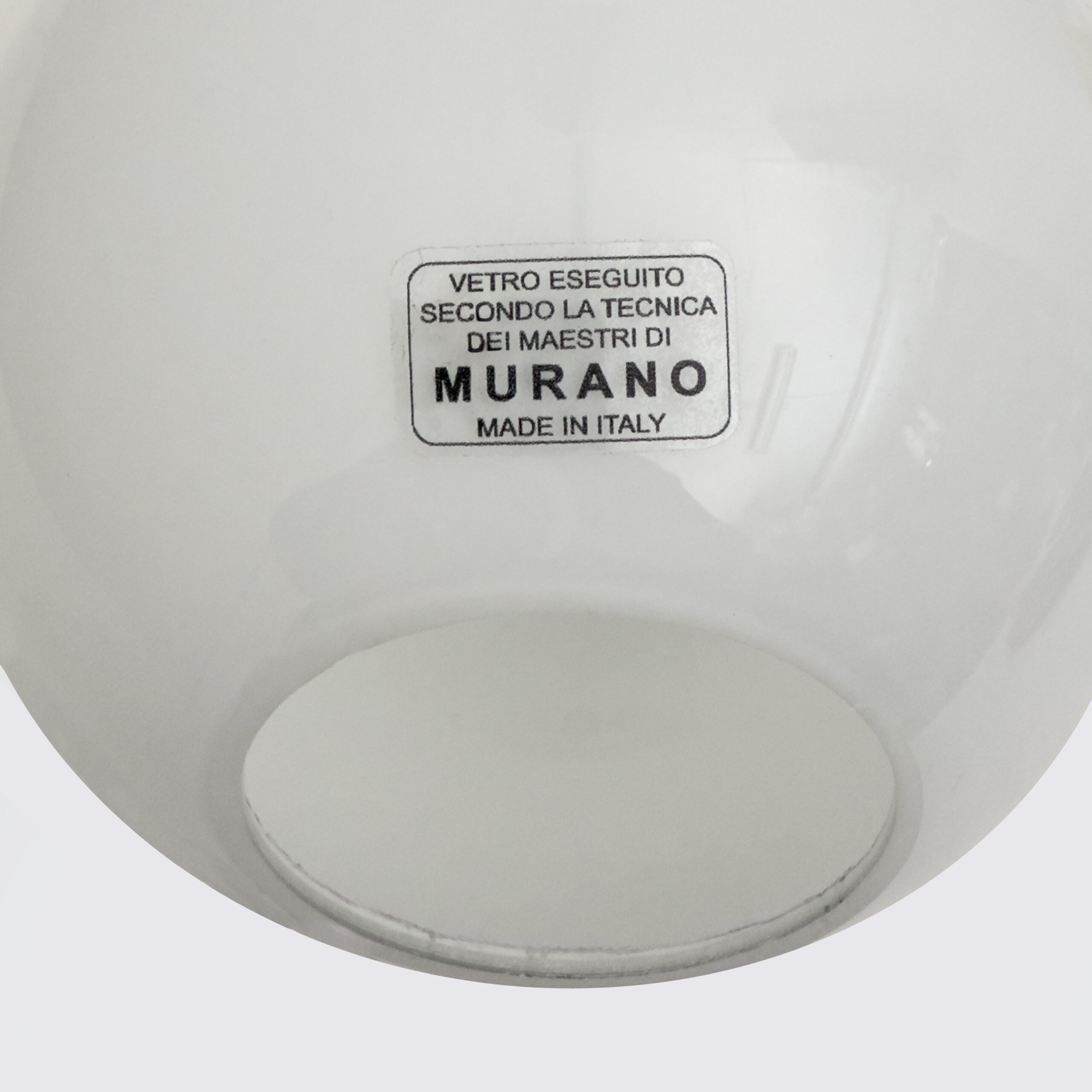 Large Sputnik Murano Glass and Brass Chandelier