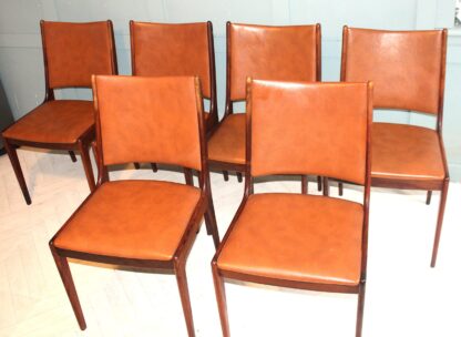 Scandinavian rosewood dining chairs - Image 4