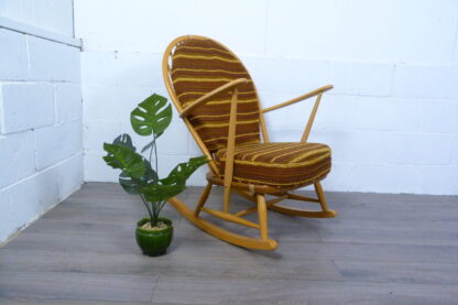 Ercol Windsor Grandfather Blonde Rocking Chair