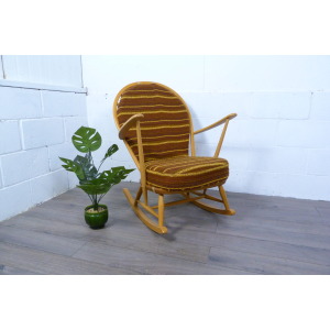 Ercol Windsor Grandfather Blonde Rocking Chair