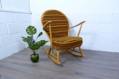 Ercol Windsor Grandfather Blonde Rocking Chair - Image 3