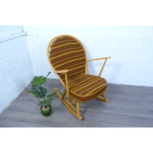 Ercol Windsor Grandfather Blonde Rocking Chair