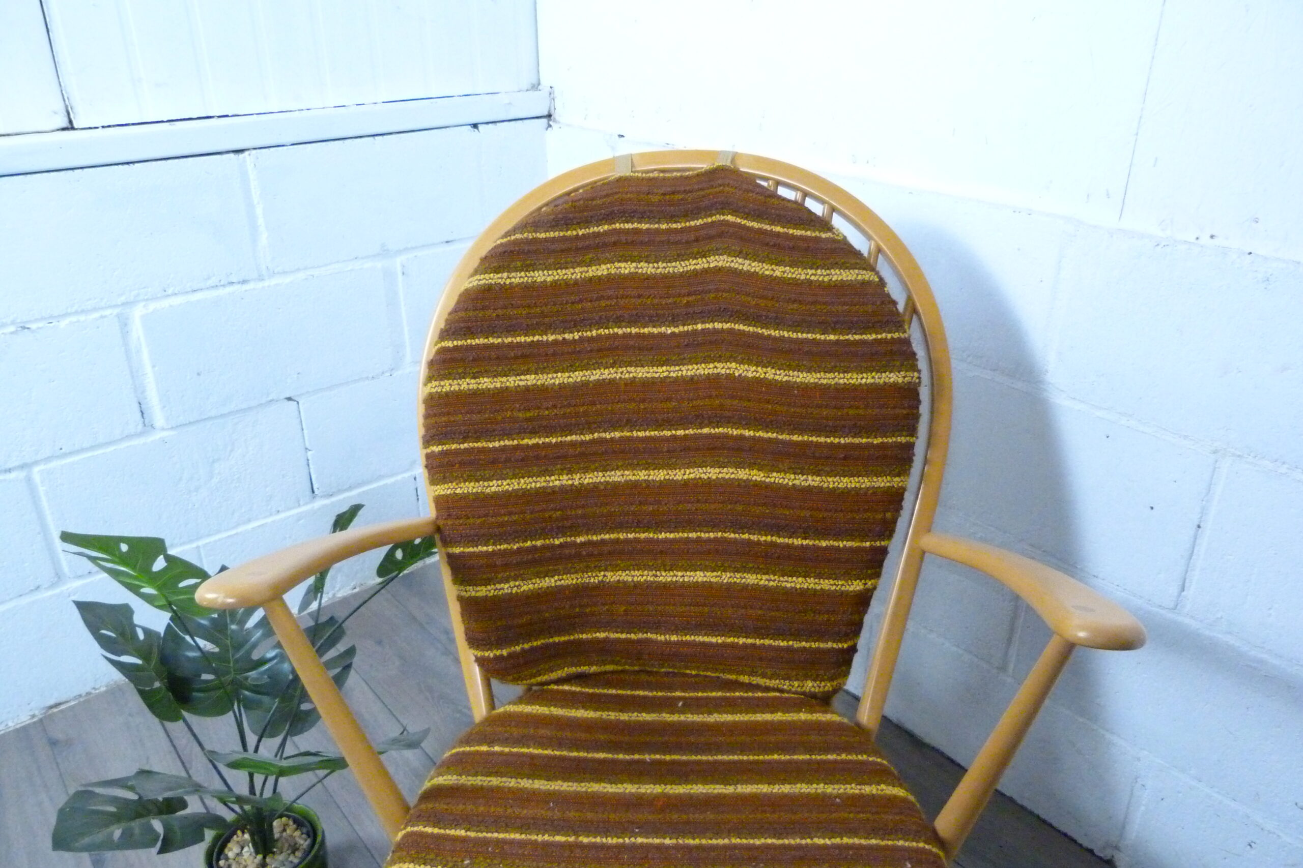 Ercol Windsor Grandfather Blonde Rocking Chair