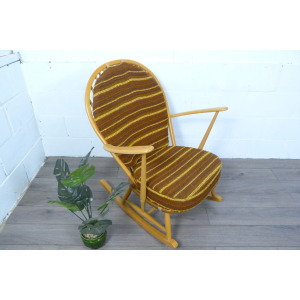 Ercol Windsor Grandfather Blonde Rocking Chair