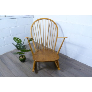 Ercol Windsor Grandfather Blonde Rocking Chair