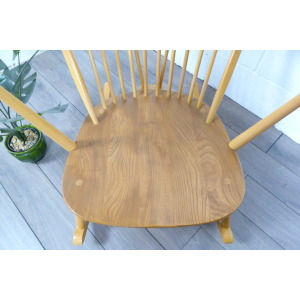 Ercol Windsor Grandfather Blonde Rocking Chair