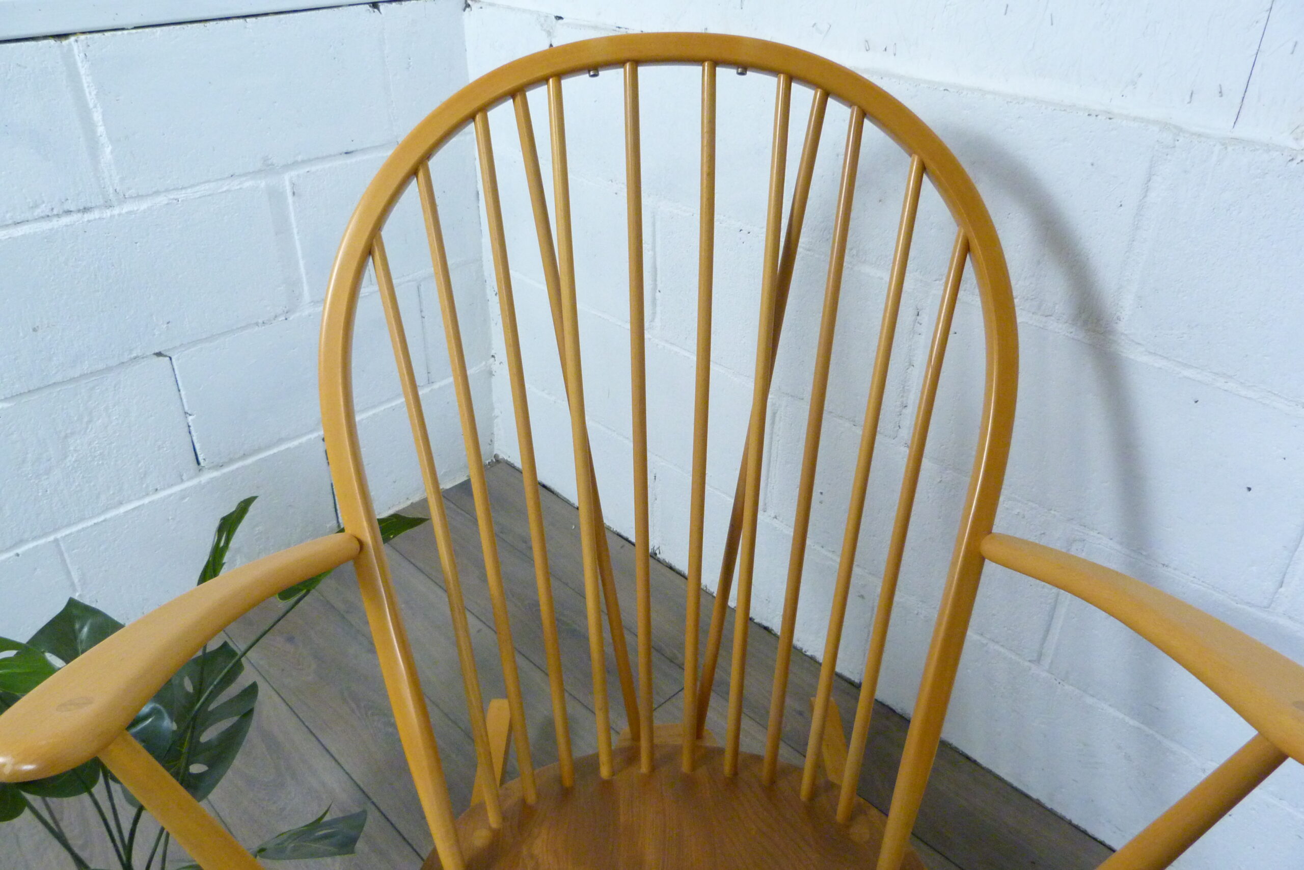 Ercol Windsor Grandfather Blonde Rocking Chair