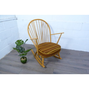 Ercol Windsor Grandfather Blonde Rocking Chair