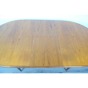 G Plan Fresco Oval Teak Extending Dining Table