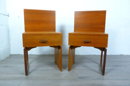 G Plan Quadrille Pair of Bedside Cabinets