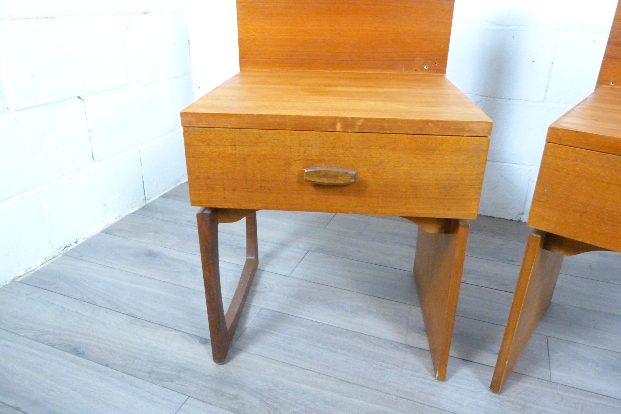 G Plan Quadrille Pair of Bedside Cabinets