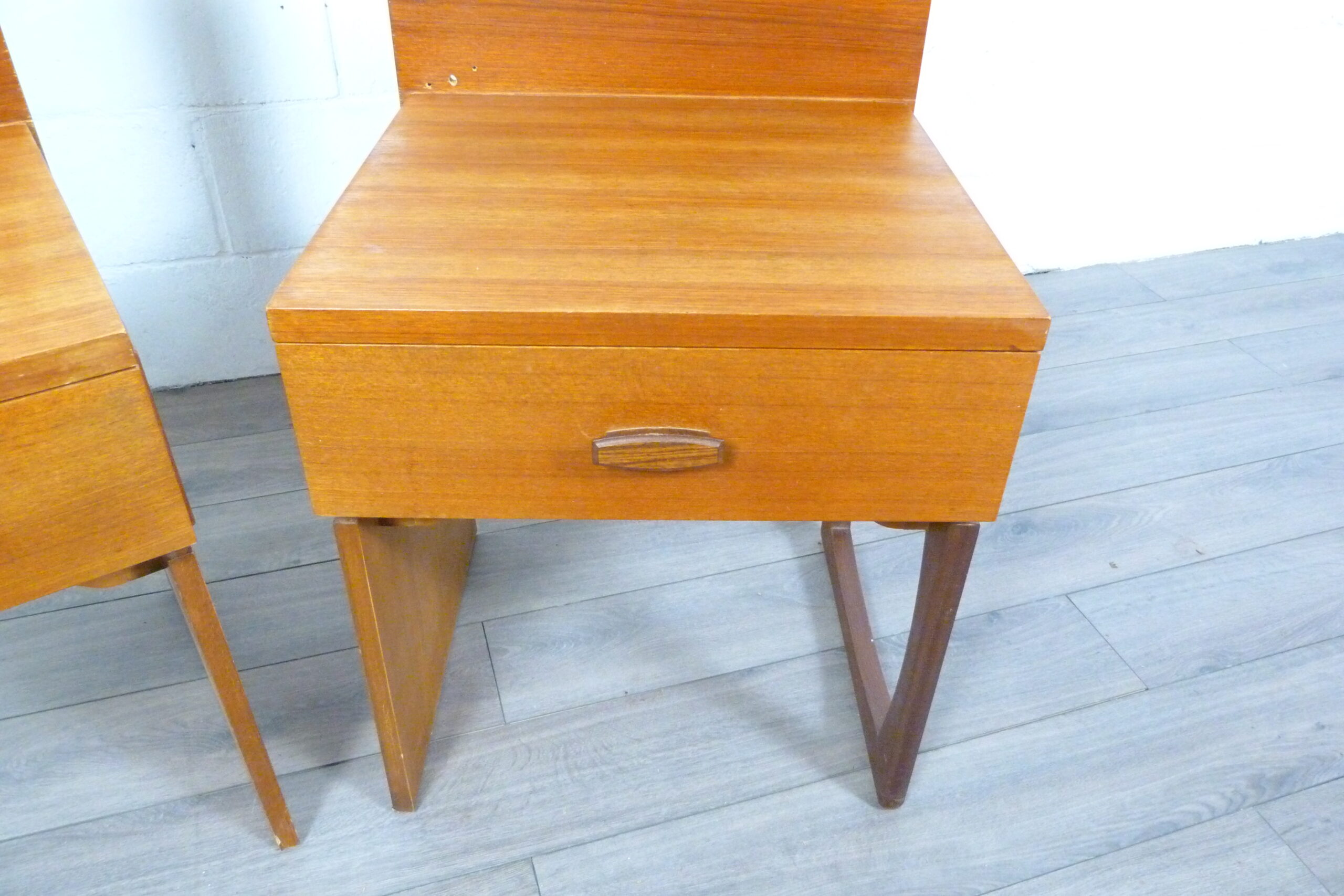 G Plan Quadrille Pair of Bedside Cabinets