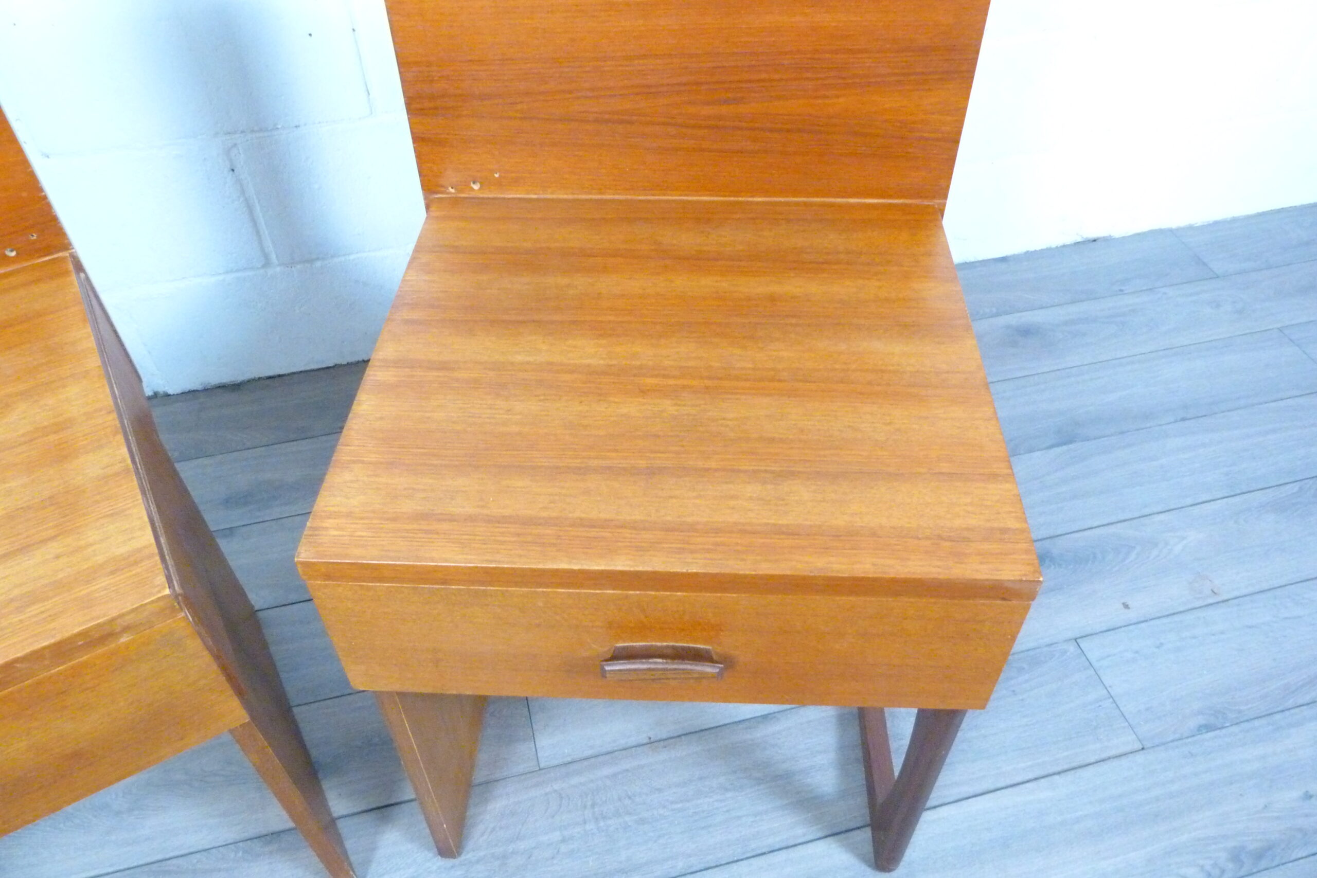 G Plan Quadrille Pair of Bedside Cabinets