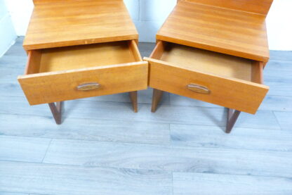 G Plan Quadrille Pair of Bedside Cabinets - Image 11