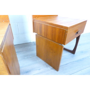 G Plan Quadrille Pair of Bedside Cabinets