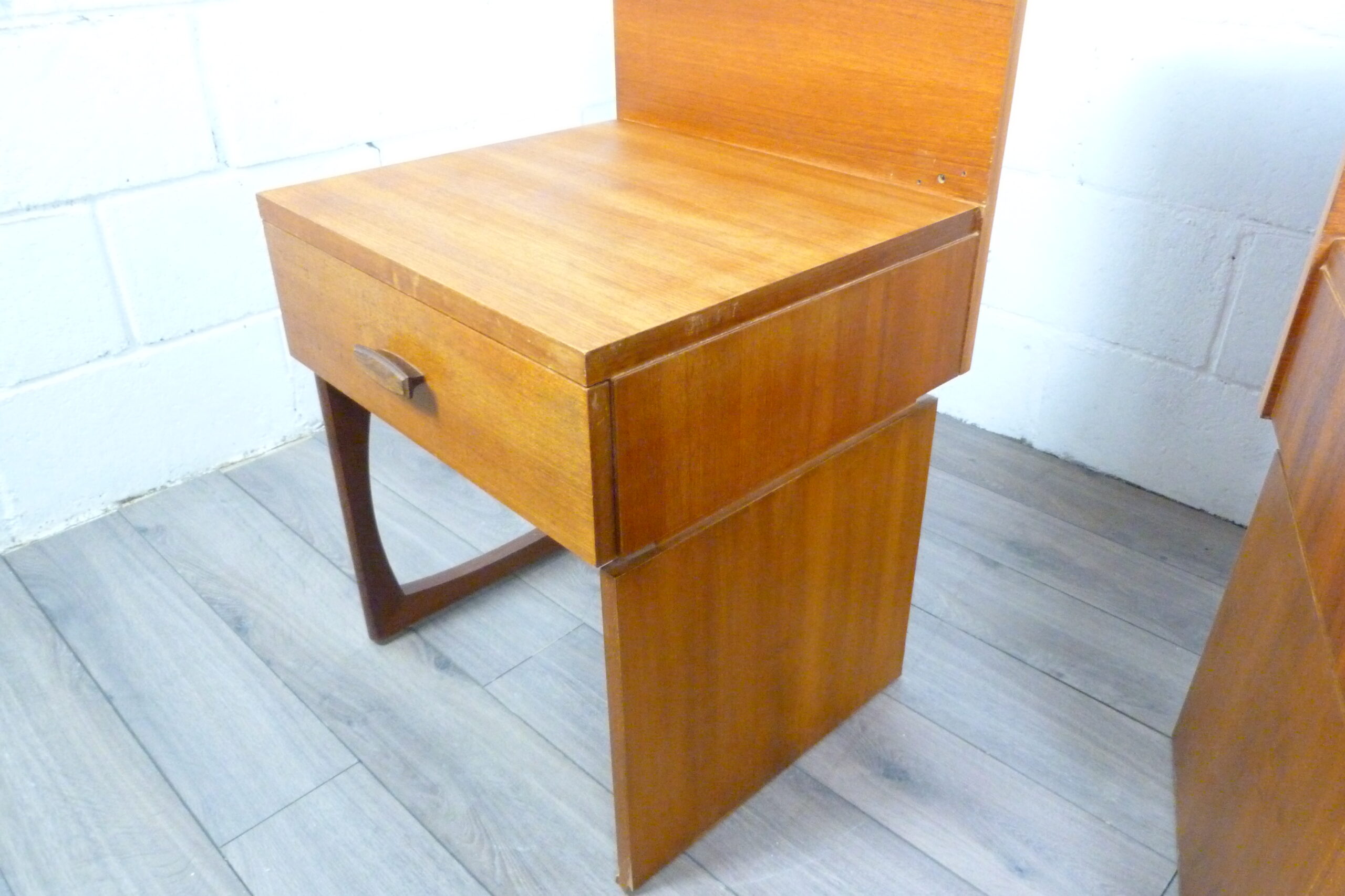 G Plan Quadrille Pair of Bedside Cabinets
