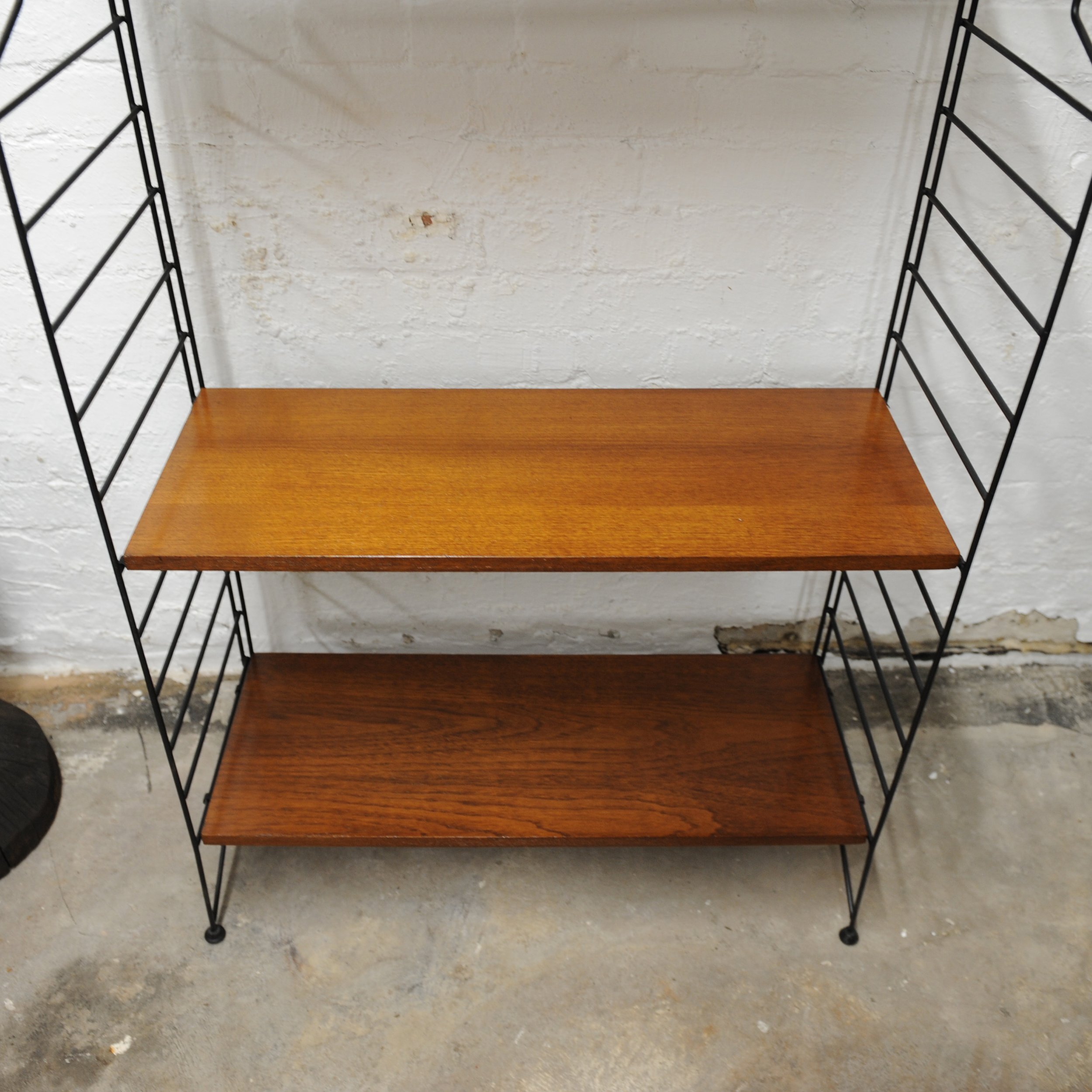Swedish Nisse Strinning String Shelving Unit, 1970s