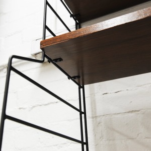 Swedish Nisse Strinning String Shelving Unit, 1970s