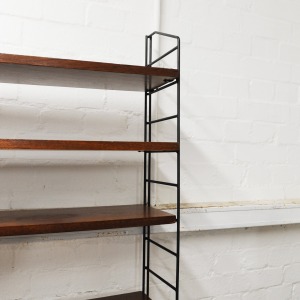 Swedish Nisse Strinning String Shelving Unit, 1970s