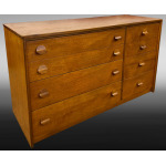 Mid Century Vintage STAG Teak Chest of 8 Drawers