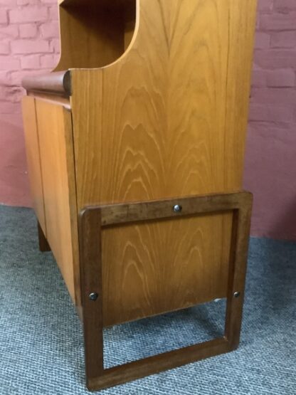 A Mid Century Teak Bureau Cabinet