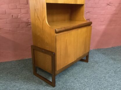 A Mid Century Teak Bureau Cabinet
