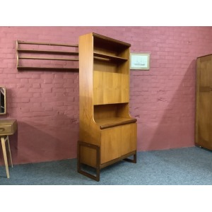 A Mid Century Teak Bureau Cabinet