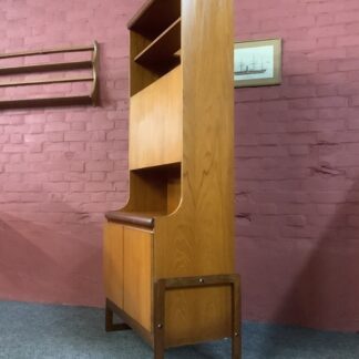 A Mid Century Teak Bureau Cabinet