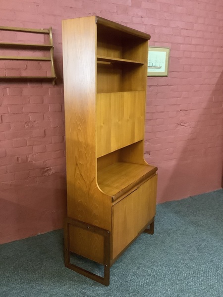 A Mid Century Teak Bureau Cabinet