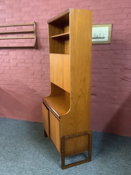 A Mid Century Teak Bureau Cabinet