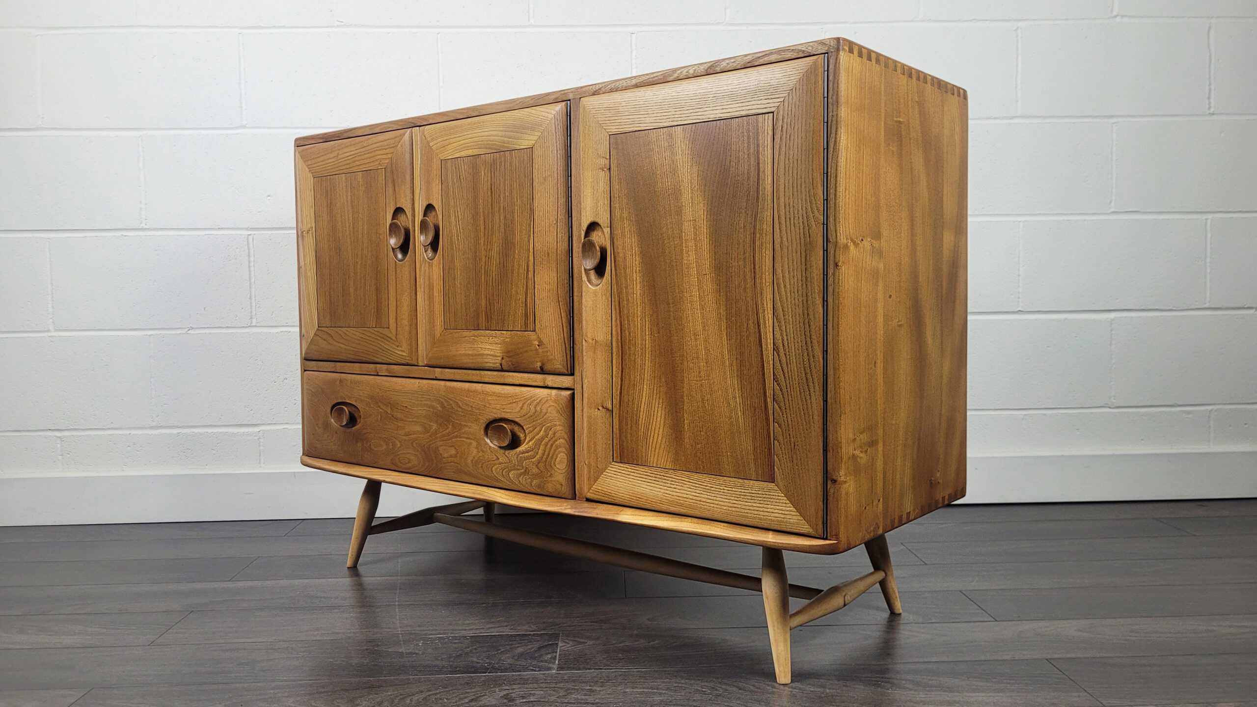 Ercol Splay Leg Sideboard, 1970s